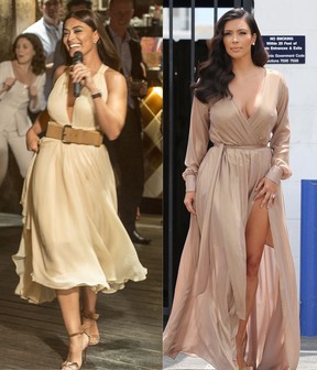 Figurino de personagem de Juliana Paes é inspirado em Kim Kardashian (Foto: Divulgação Globo / X17 Online)