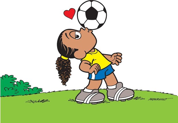 Ronaldinho Gaúcho vira tema de desenho animado