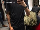 Neymar mostra na web presente que recebeu de Bruna Marquezine