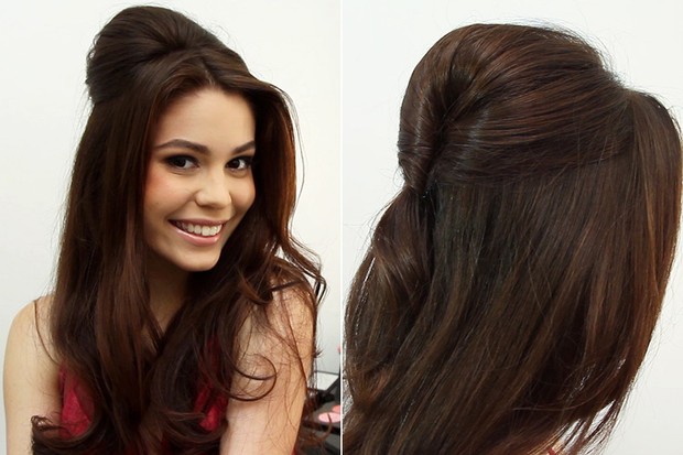 BELEZA - Penteado sessentinha - Passo a passo (Foto: EGO)