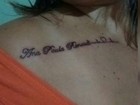Fã tatua nome da ex-BBB Ana Paula: 'Marcada na minha pele para sempre'