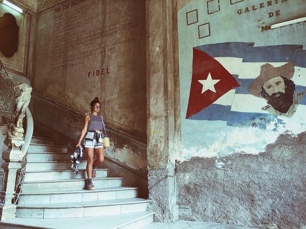 Bruna Marquezine posta foto em Cuba (Foto: Reprodução / Instagram)