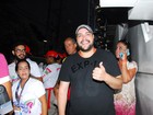 Mais magro, Tiago Abravanel curte trio de Anitta em Salvador