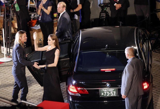 Brad Pitt e Angelina Jolie (Foto: Reuters/ Agência)