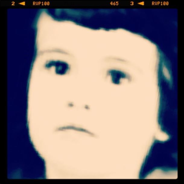 Fatima Bernardes quando era criança (Foto: Instagram/Reprodução)