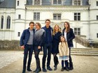 Luiza Valdetaro mostra férias pela Europa com a família
