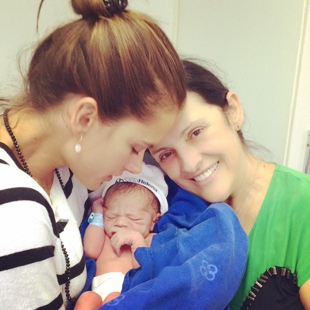Alessandra Ambrósio posta foto de sobrinho (Foto: Reprodução/ Instagram)