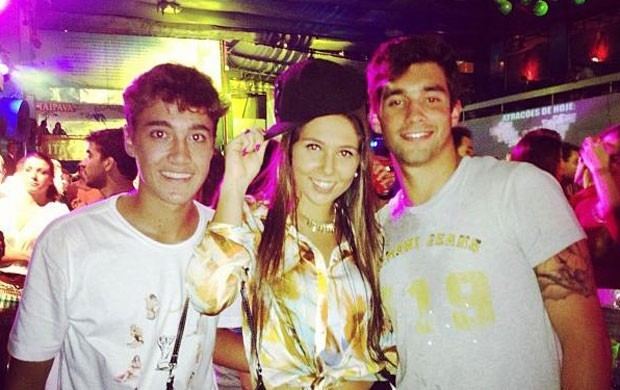 Romarinho, Carolina Portaluppi e Fabio Braga (Foto: Instagram/Reprodução)