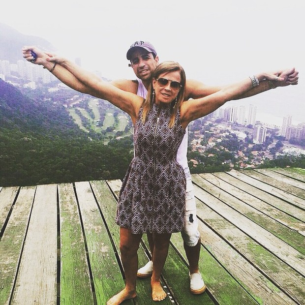 Zilu Camargo com o namorado, Marcos Alucio (Foto: Instagram/ Reprodução)