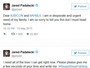 Jared Padalecki assusta os fãs ao pedir ajuda em rede social 