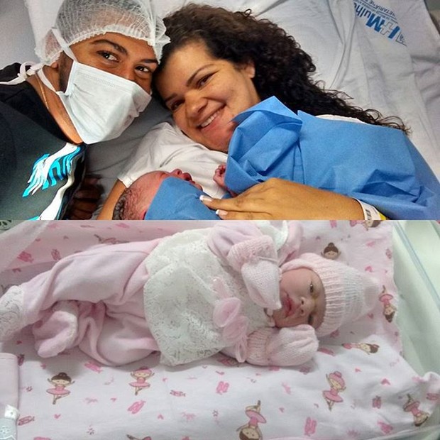 Branka Silva dá à luz (Foto: Instagram/Reprodução)