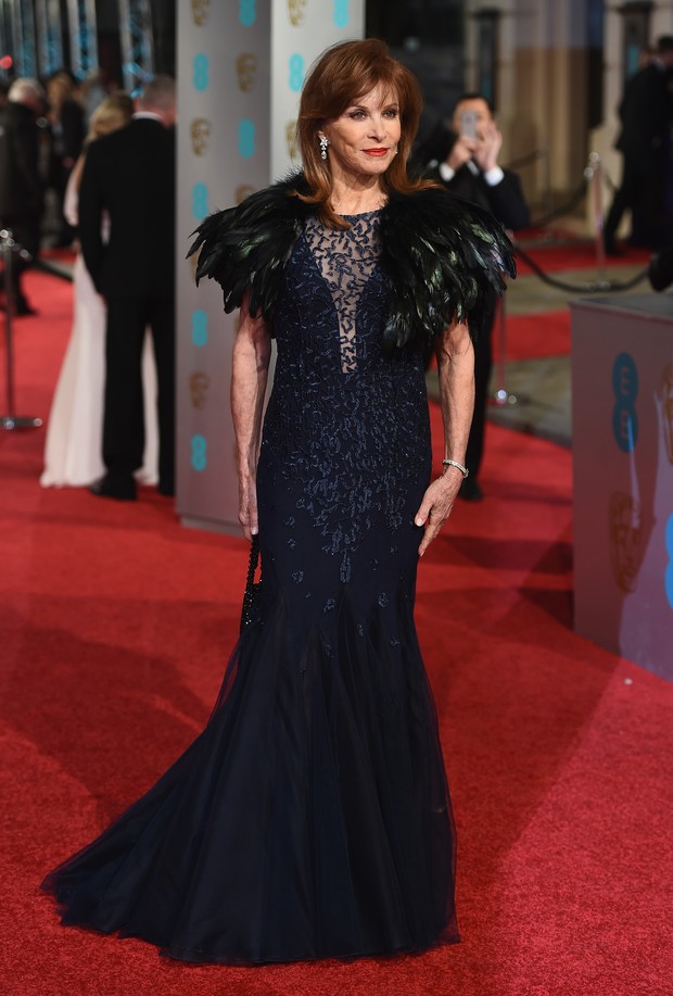 Stefanie Powers no BAFTA (Foto: Getty Images)