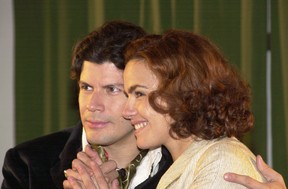 Paulo Ricardo com Ana Paula Arósio na novela Esperança (Foto: João Miguel Júnior/Globo)
