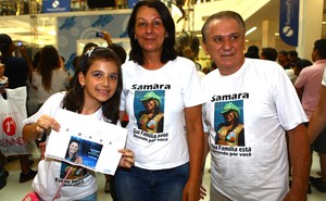 Família Samara - O pai, Antonio da Fonseca Mae, a mãe Cleusa Pessato e a filha Stephany  (Foto: Iwi Onodera/EGO)