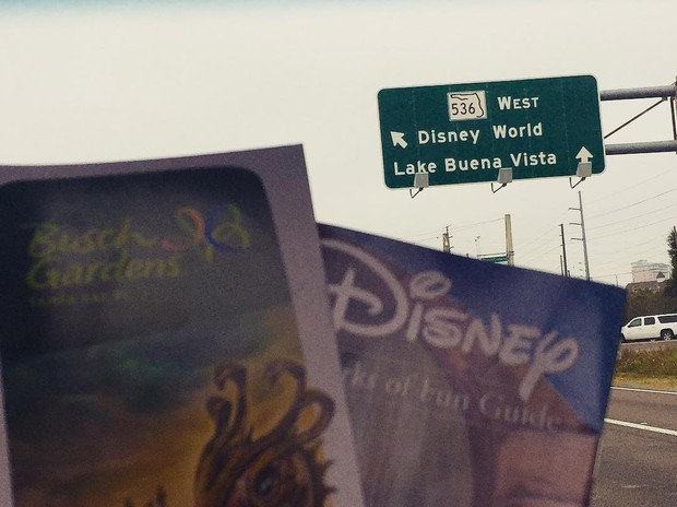Sabrina Petraglia faz post na Disney (Foto: Instagram / Reprodução)