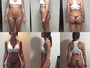 Ex-BBB Rodrigo Carvalho mostra que mulher perdeu dez quilos em 20 dias