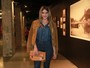 Isabella Santoni usa look jeans em première de filme no Rio