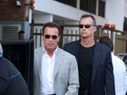 Após evento, Arnold Schwarzenegger almoça no Rio