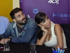 Fernanda Rodrigues comenta polêmica sobre o marido e Anitta