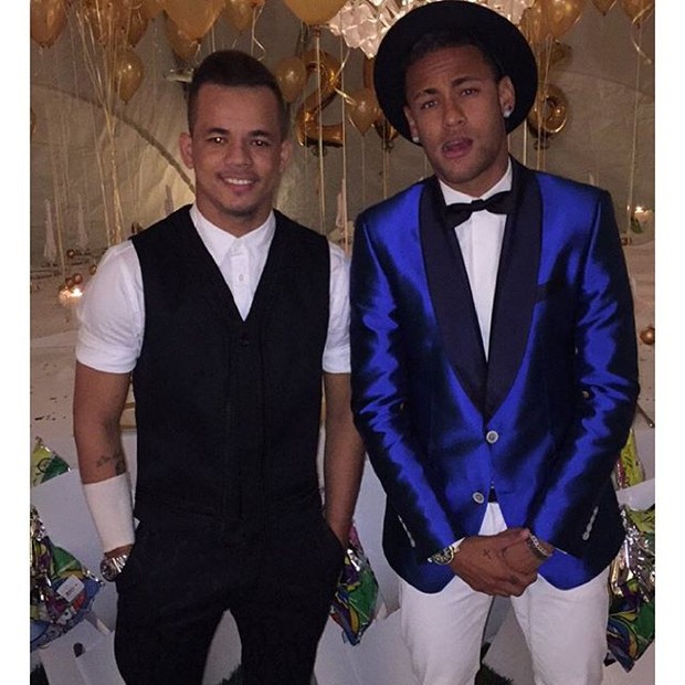 Neymar com o amigo Jo Amâncio (Foto: reprodução/instagram)