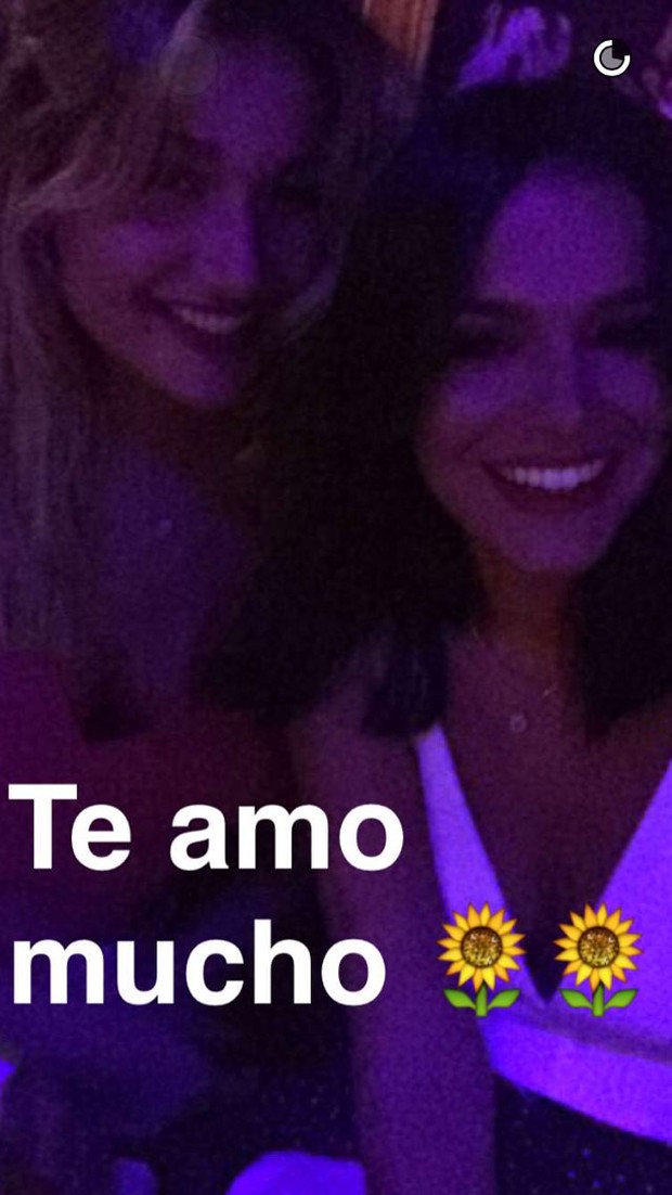 Bruna Marquezine e Sasha (Foto: Reprodução/Snapchat)