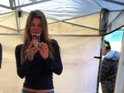 Cristiana Oliveira faz selfie e aparece magérrima: 'Perdi 27 quilos'