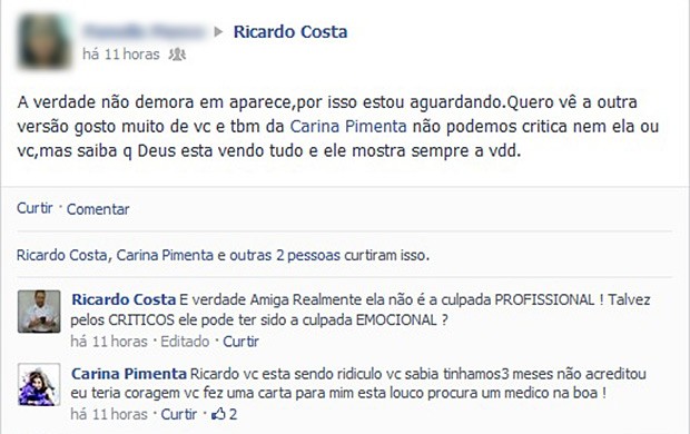 Ex-Polegar Ricardo Costa (Foto: Facebook/Reprodução)