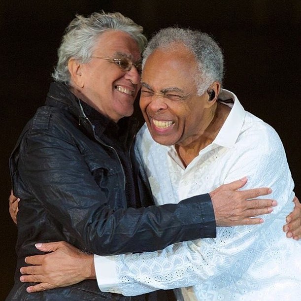 Caetano Veloso e Gilberto Gil (Foto: Reprodução/Instagram)