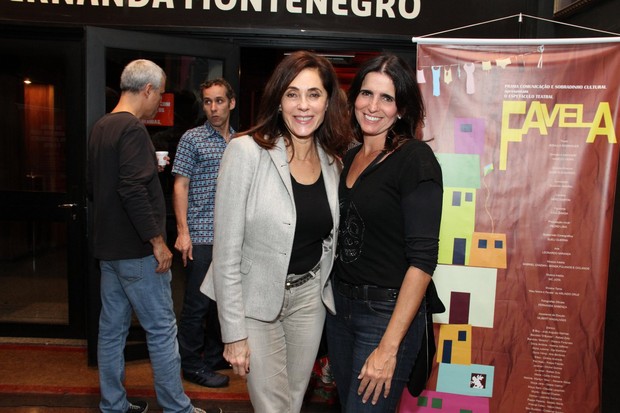Christiane Torloni e Malu Mader na estreia de "Ciranda" (Foto: Thyago Andrade / Foto Rio News)