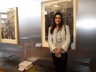 Daniella Cicarelli prestigia abertura de exposição em São Paulo