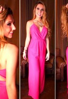 Carolina Portaluppi dispensa lingerie e usa look de R$ 1.300 em festa
