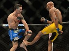 Famosos lamentam derrota e lesão de Anderson Silva no UFC 168