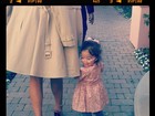 Mariah Carey posta foto da filha cheia de charme: 'Diva em treinamento'