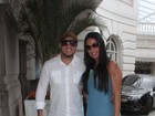 Gracyanne Barbosa se arruma em um hotel do Rio para o seu casamento com Belo