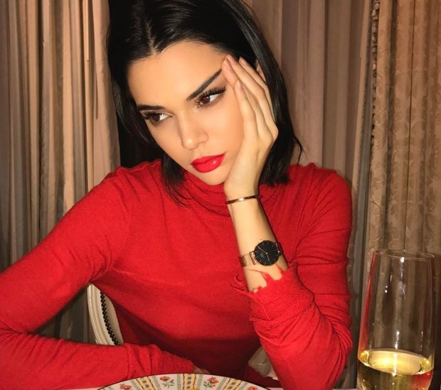 Kendall Jenner tem joias furtadas em sua casa, nos EUA (Foto: Reprodução/Instagram)