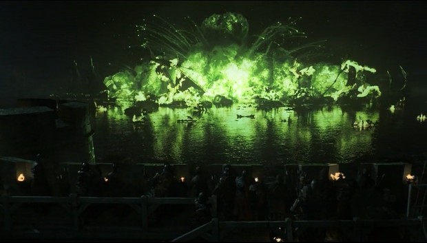 Batalha da Água Negra, em Game of Thrones (Foto: Reprodução/HBO)