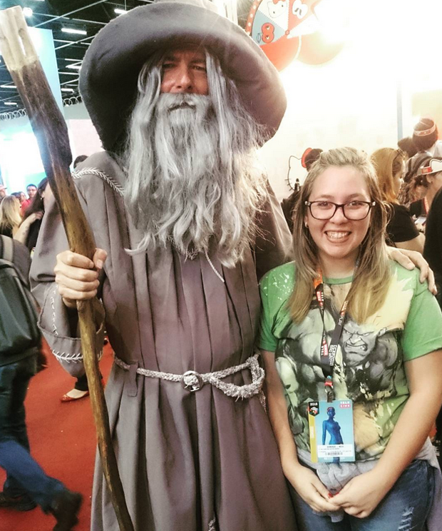 Cosplay na Comic Con Experience (Foto: Reprodução/Instagram @willyara_amorim)