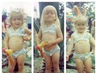 Angélica mostra fotos curtindo carnaval na infância 