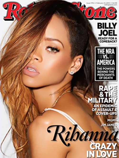 Rihanna na capa da revista Rolling Stone (Foto: Rolling Stone/Reprodução)