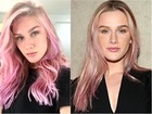 Colorista ensina a pintar os cabelos de rosa como Fiorella Mattheis