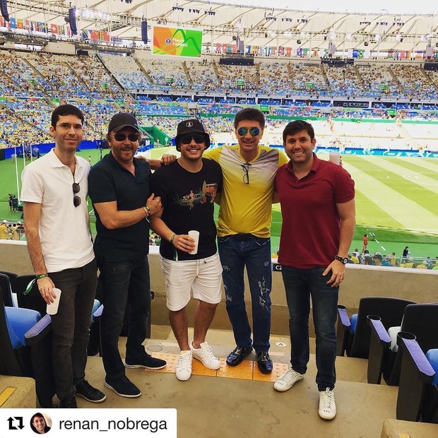 Wesley Safadão e amigos (Foto: Reprodução / Instagram)
