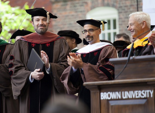 Ben Affleck recebe diploma (Foto: Getty Images)