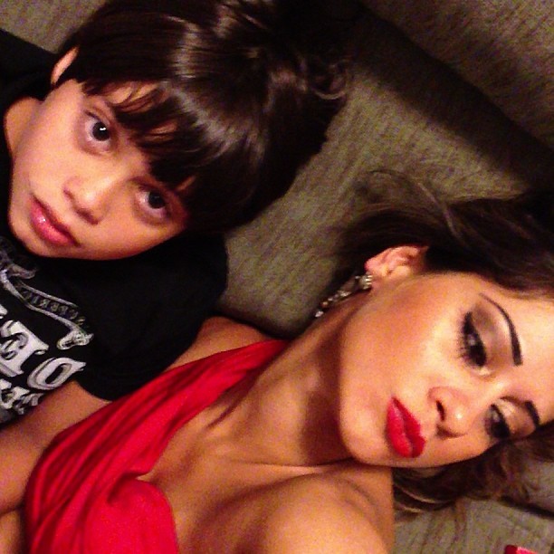 Mayra Cardi e o filho (Foto: Reprodução/Instagram)