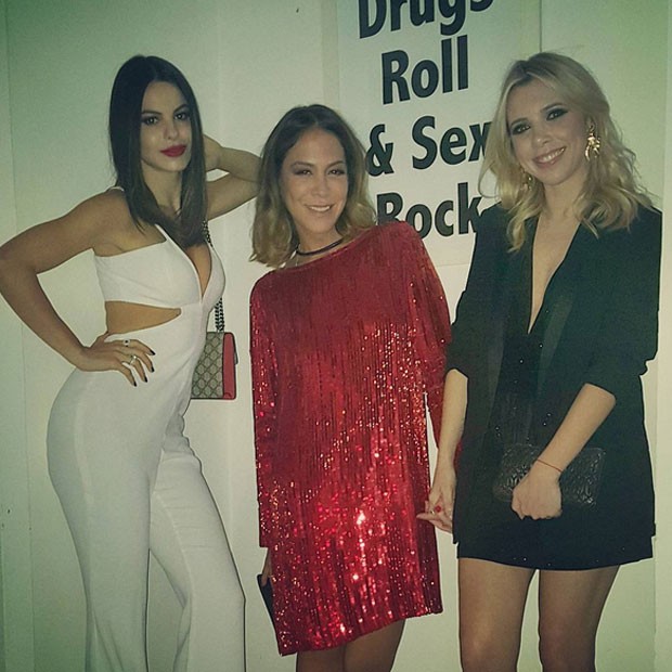 Sthefany Brito, Júlia Almeida e Maiz de Oliveira em festa no Rio (Foto: Instagram/ Reprodução)