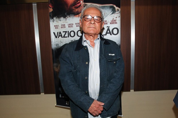 Othon Bastos em pré-estreia de filme em São Paulo (Foto: Manuela Scarpa/ Foto Rio News)