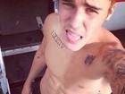 Vaza na internet montagem com Justin Bieber pelado
