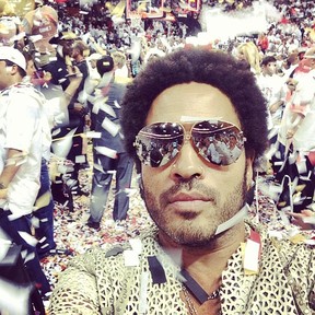 Lenny Kravitz comemora o título do Miami Heat na NBA (Foto: Instagram/ Reprodução)