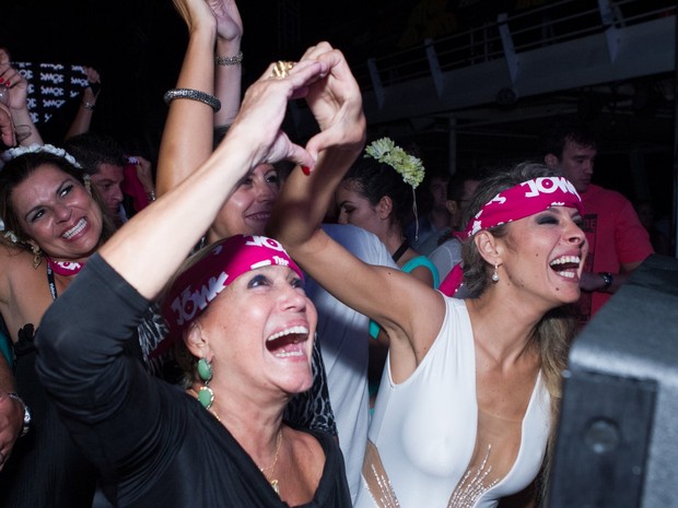 Susana Vieira e Ketryn Goetten em festa no Rio (Foto: Raphael Mesquita/ Divulgação)