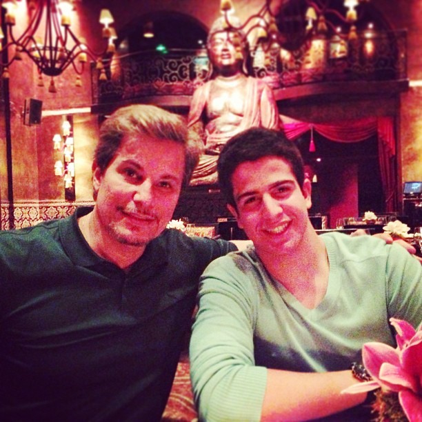 Edson e Enzo (Foto: Reprodução/Instagram)
