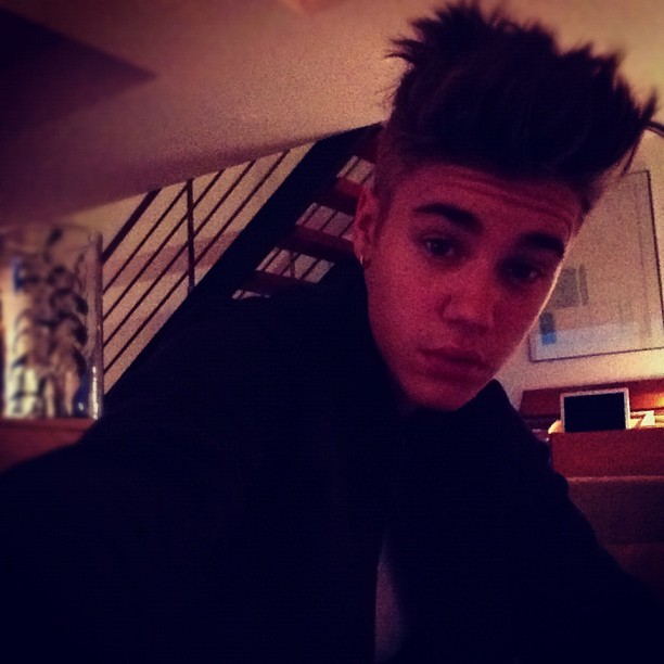 Justin Bieber descabelado (Foto: Instagram/ Reprodução)